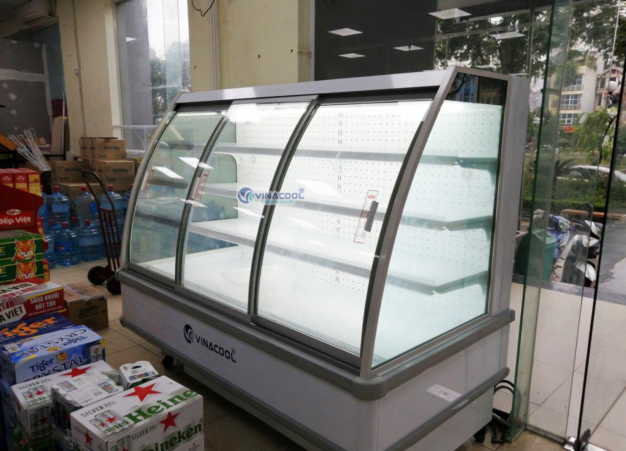 tủ mát để thịt tươi 4 tầng
