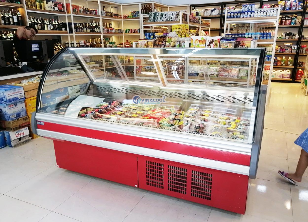 Tủ thịt tươi sấy kính