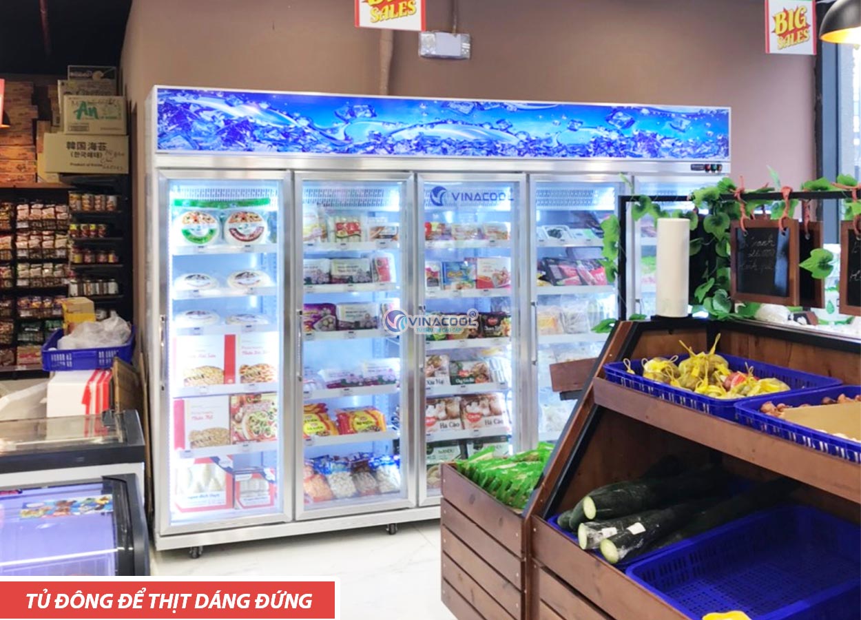 tủ đông đứng 5 cánh