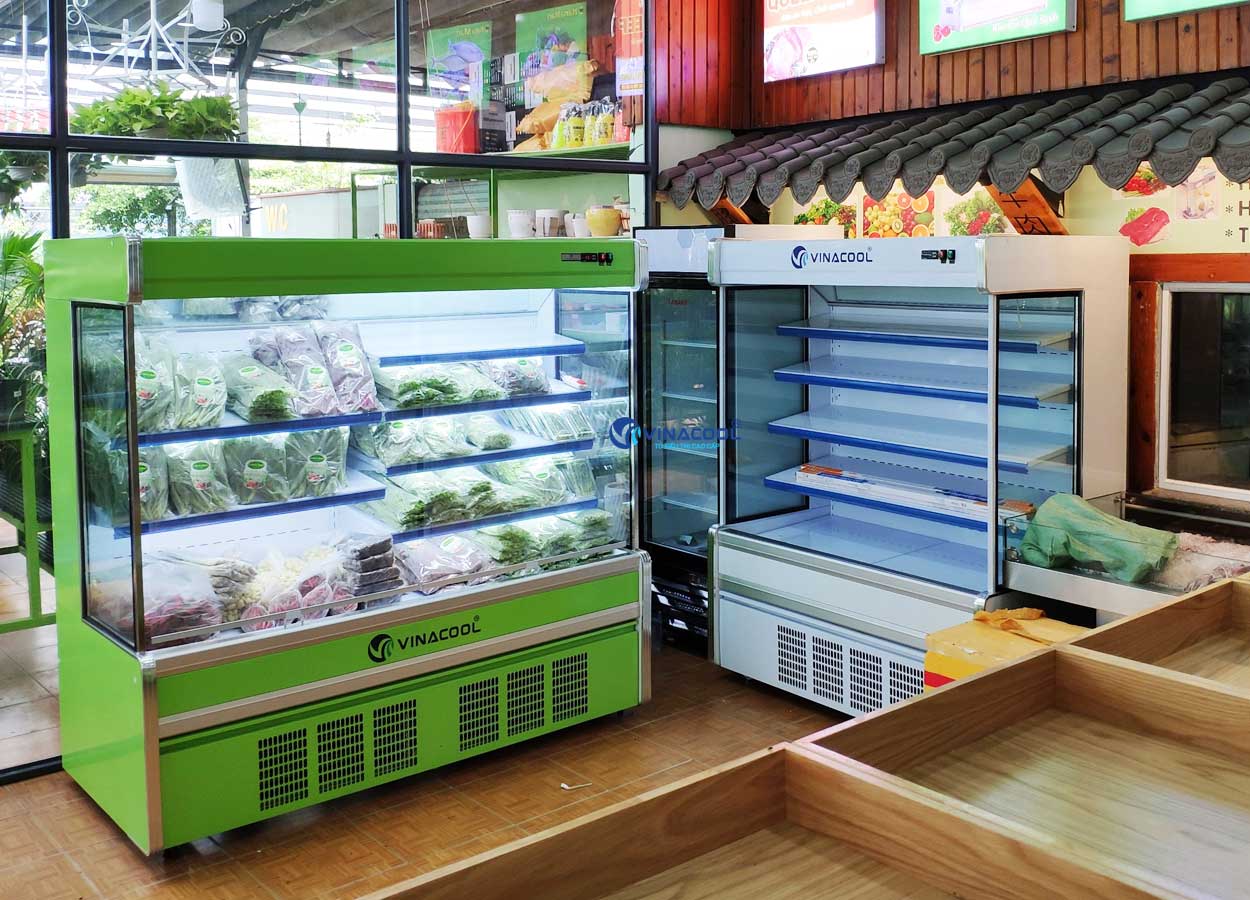 tủ mát không cửa vinacool