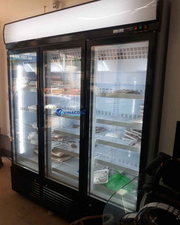 Tủ bảo quản thực phẩm 3 cánh kính