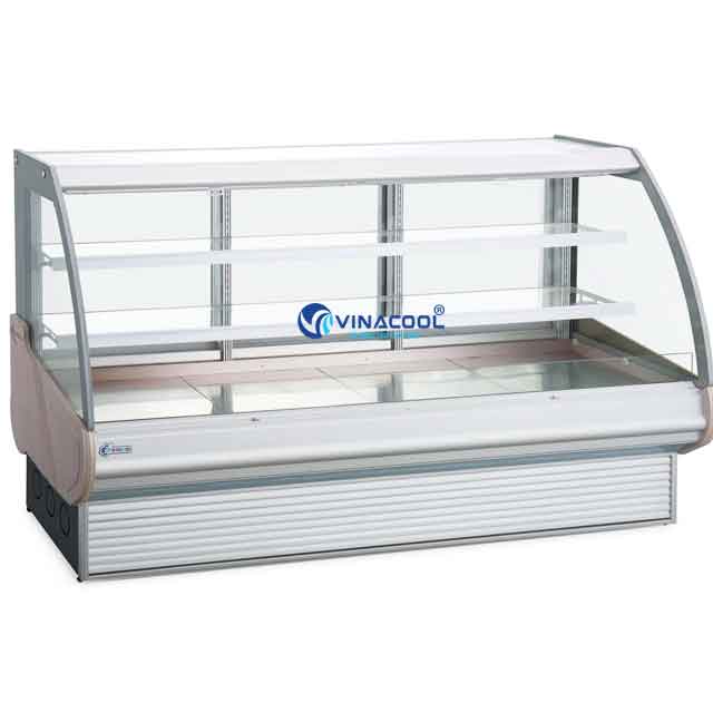 Tủ mát trưng bày thực phẩm nhiều tầng Vinacool