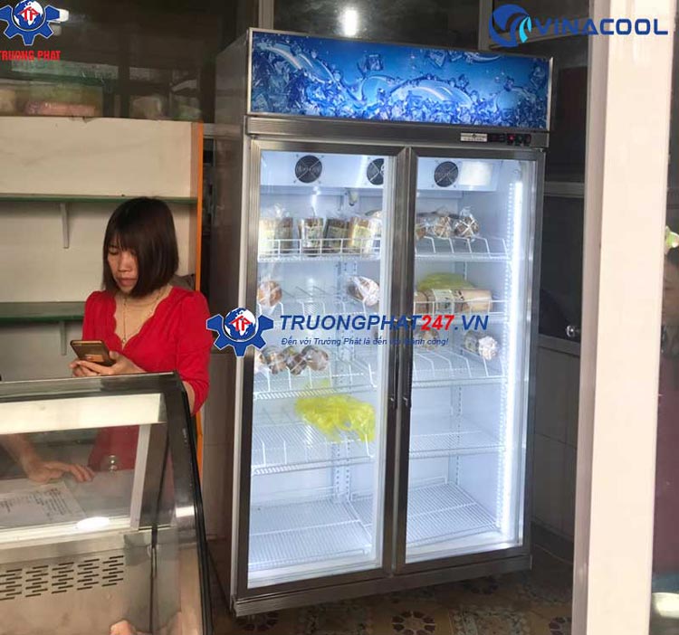 tủ mát trưng bày thực phẩm vinacool