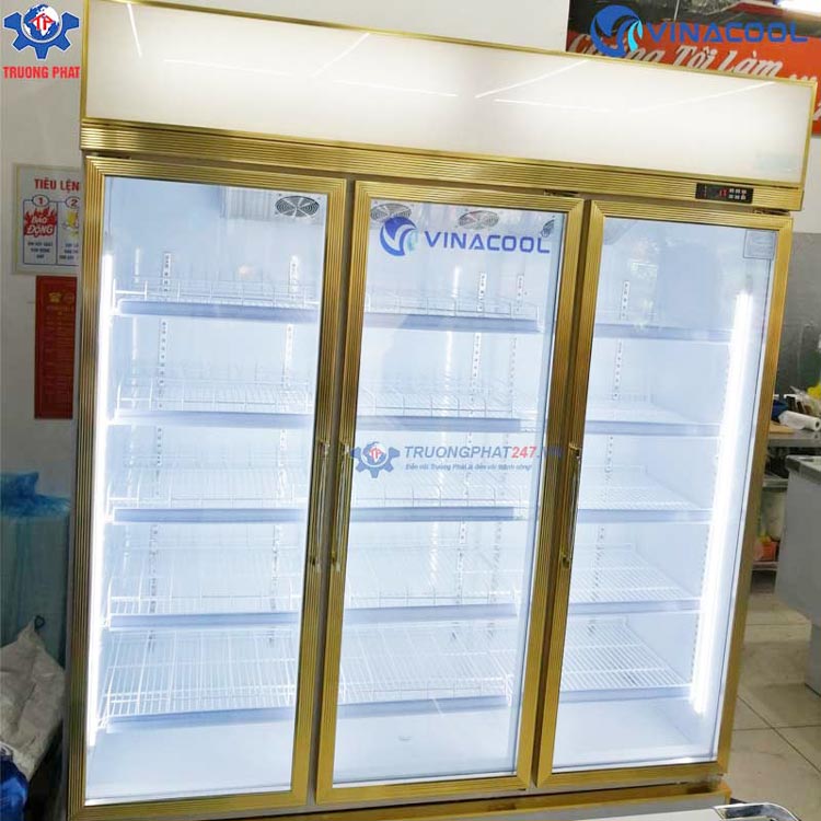 tủ mát vinacool 3 cánh kính giá rẻ