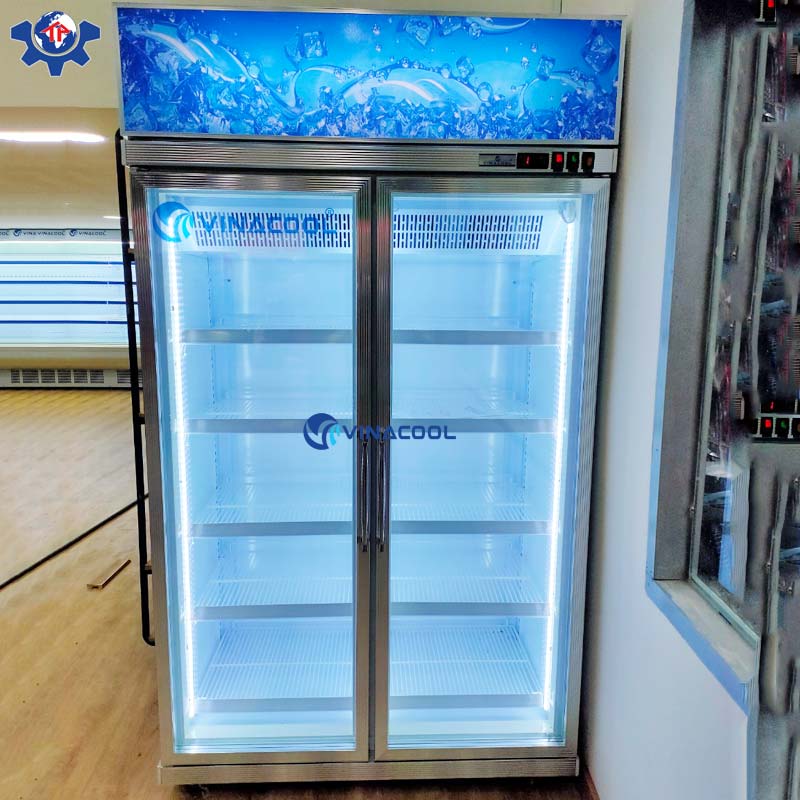 Tủ đông trưng bày thực phẩm 2 cánh kính SLD-1200FS
