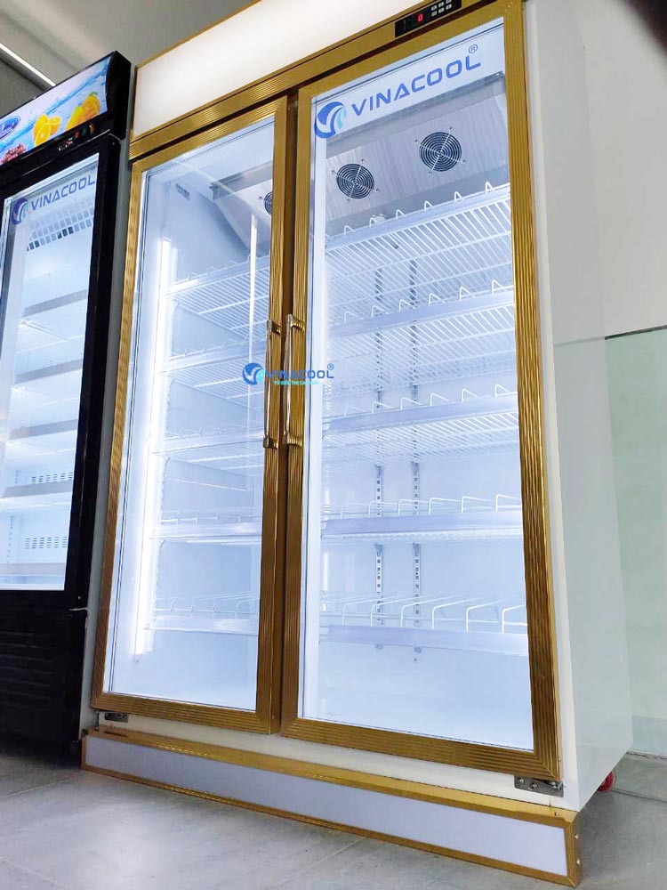 Tủ vinacool trưng bày rau quả