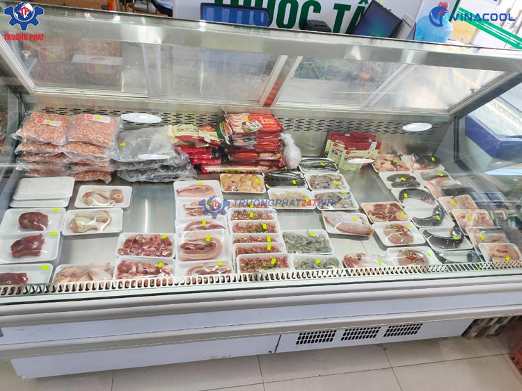 tủ mát trưng bày thực phẩm Trường Phát