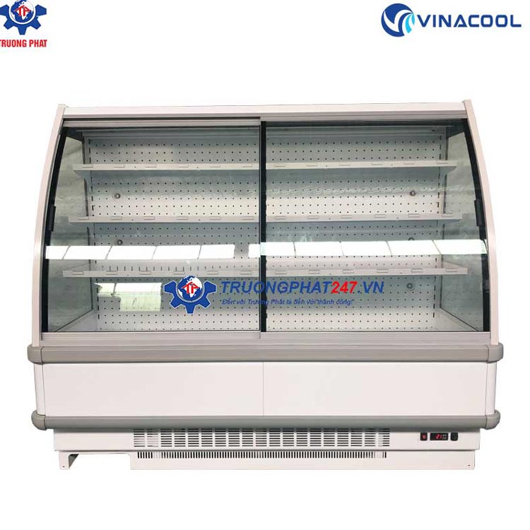 Tủ mát trưng bày thịt kính cong LGA-1.9