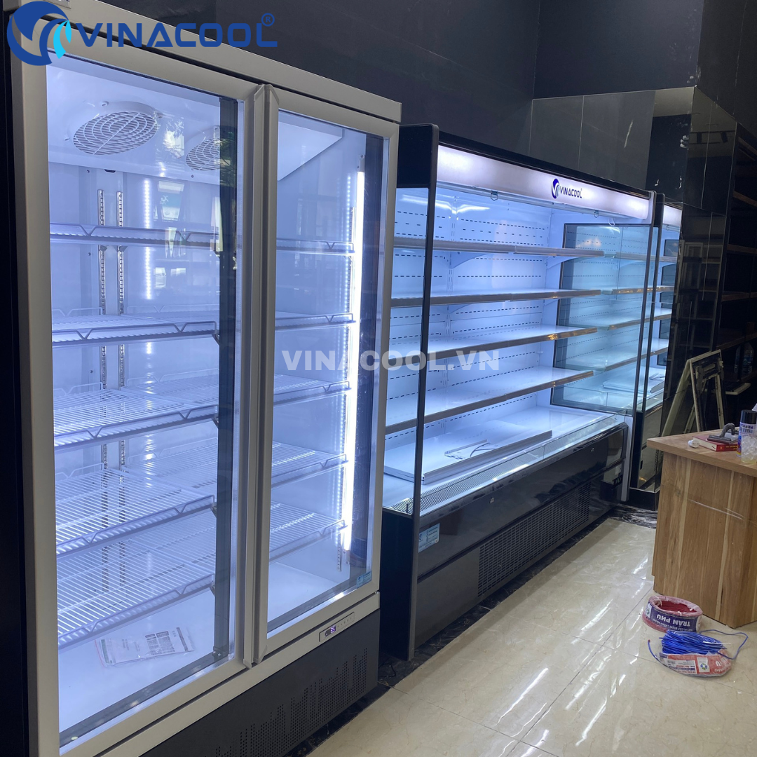 tủ mát không cửa Vinacool