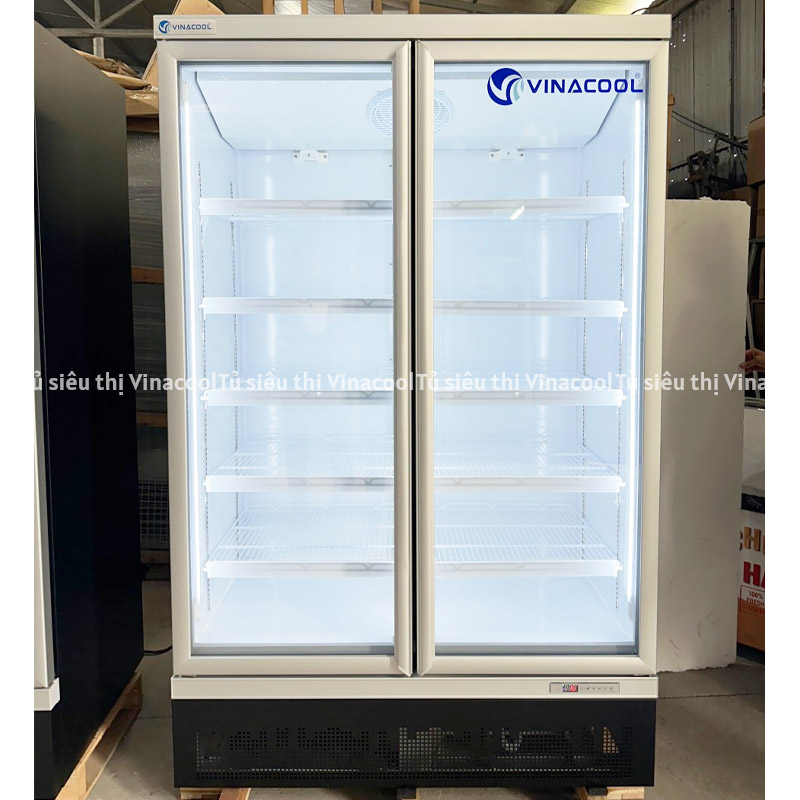 Tủ mát 2 cánh kính cao cấp Vinacool