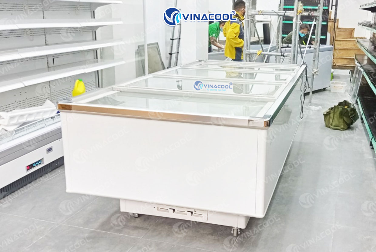 tủ đông kính lùa