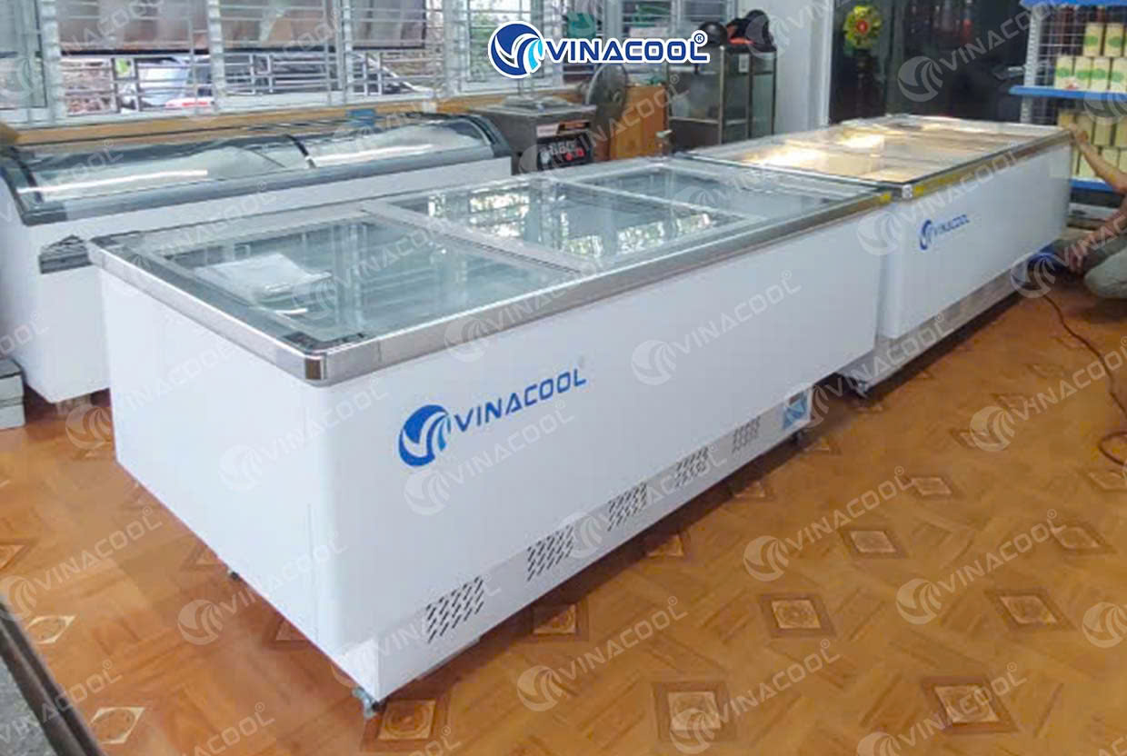 tủ đông mặt kính giá rẻ