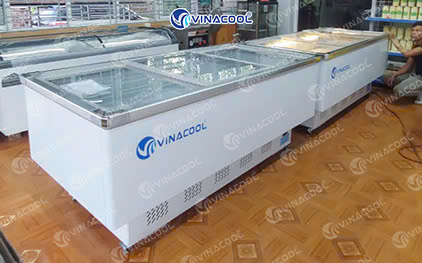 Thực hư chất lượng của tủ đông mặt kính giá rẻ Vinacool